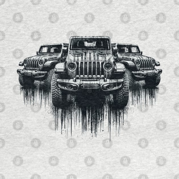 Jeep Gladiator by Vehicles-Art